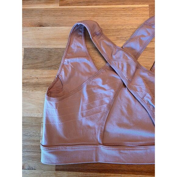 Auden Seamless Bralette – Size Large | Purple Wireless Stretch Bra - Picture 4 of 5